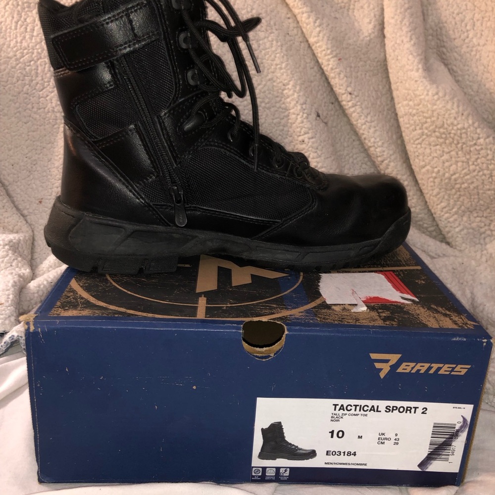 Bates Tactical Sport Black Boots